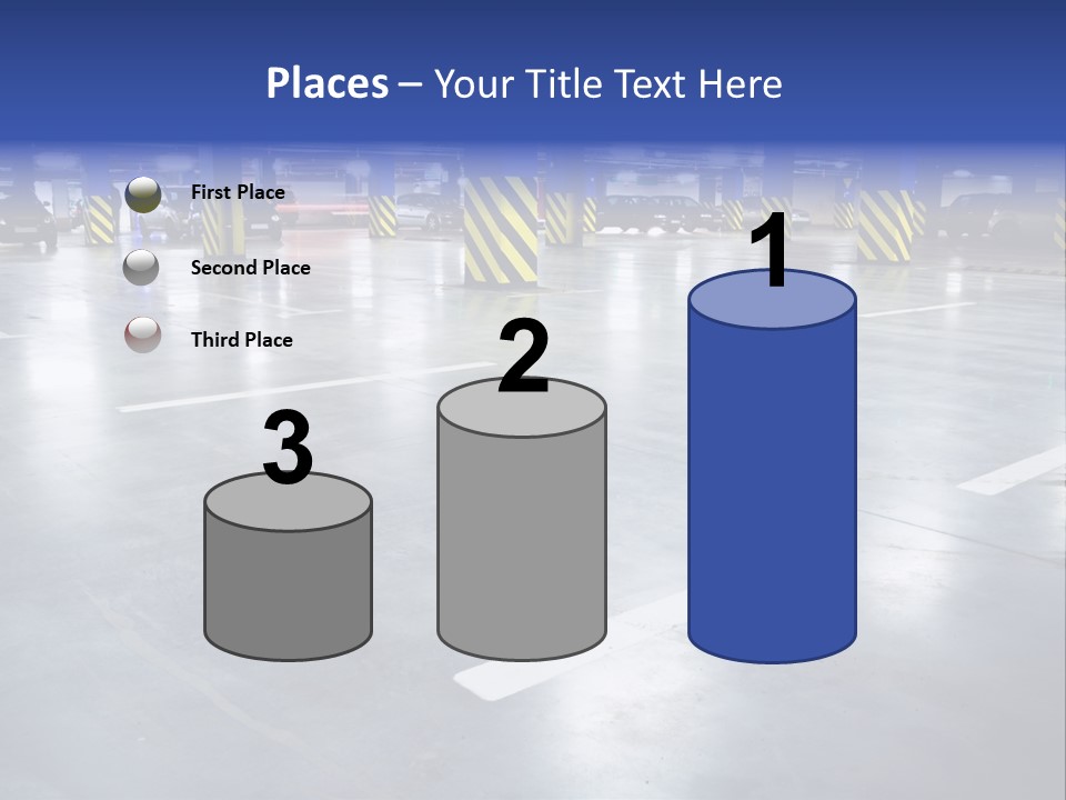 Blur Industry Building PowerPoint Template