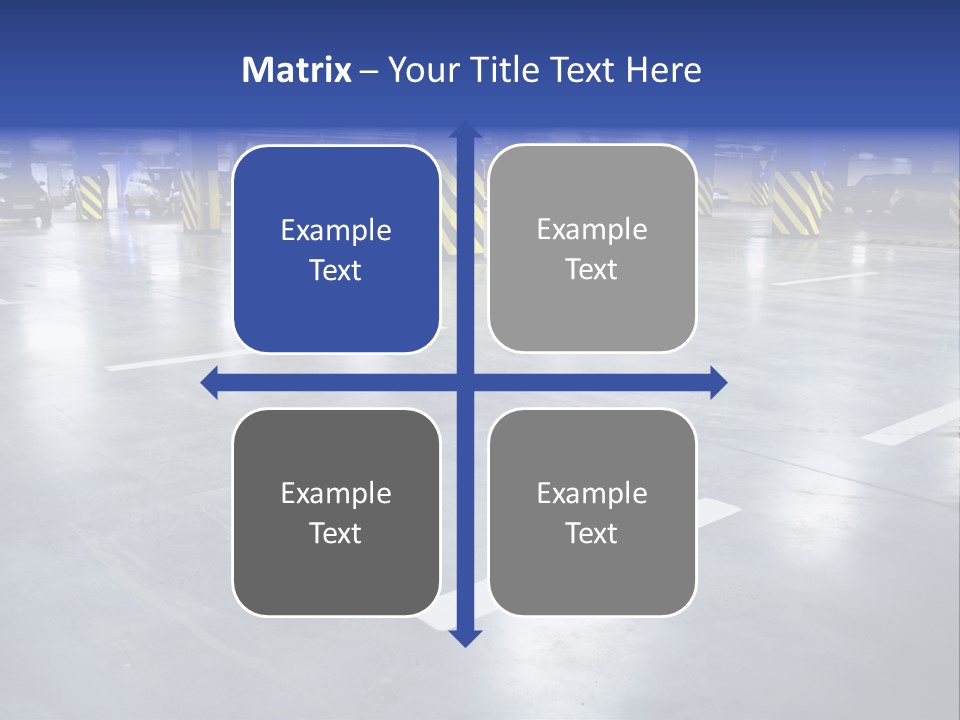 Blur Industry Building PowerPoint Template