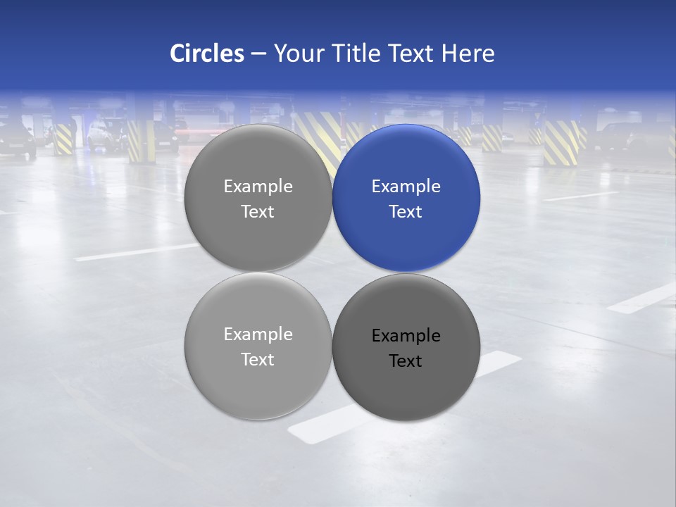 Blur Industry Building PowerPoint Template