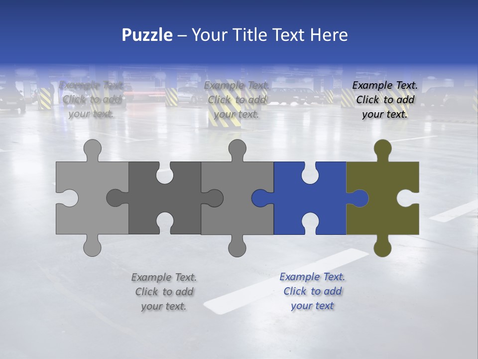 Blur Industry Building PowerPoint Template