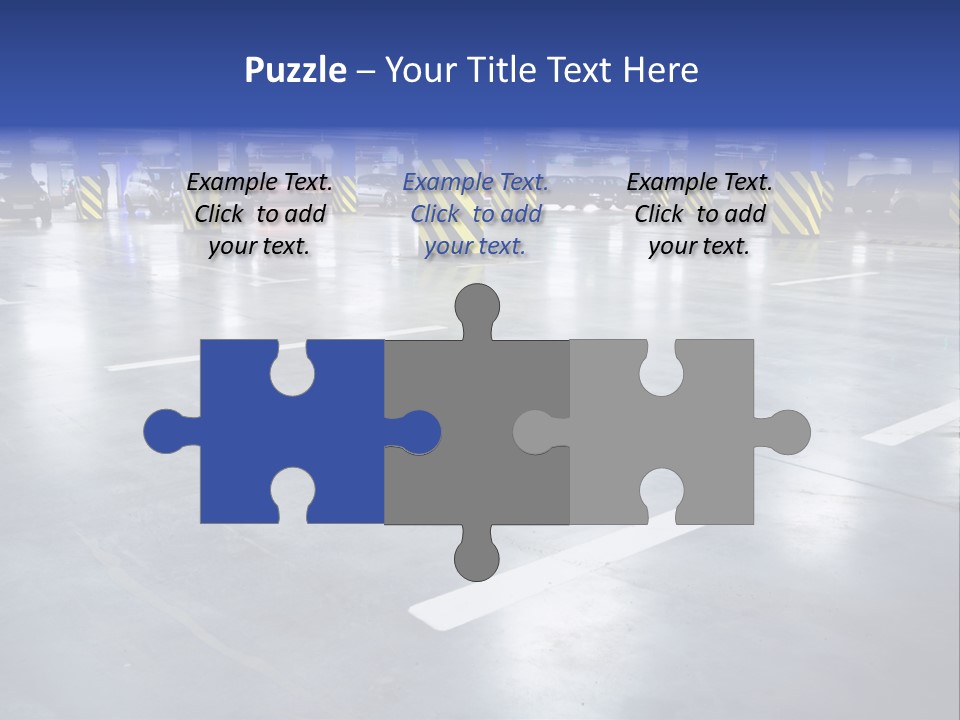 Blur Industry Building PowerPoint Template