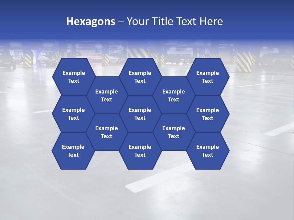 Blur Industry Building PowerPoint Template