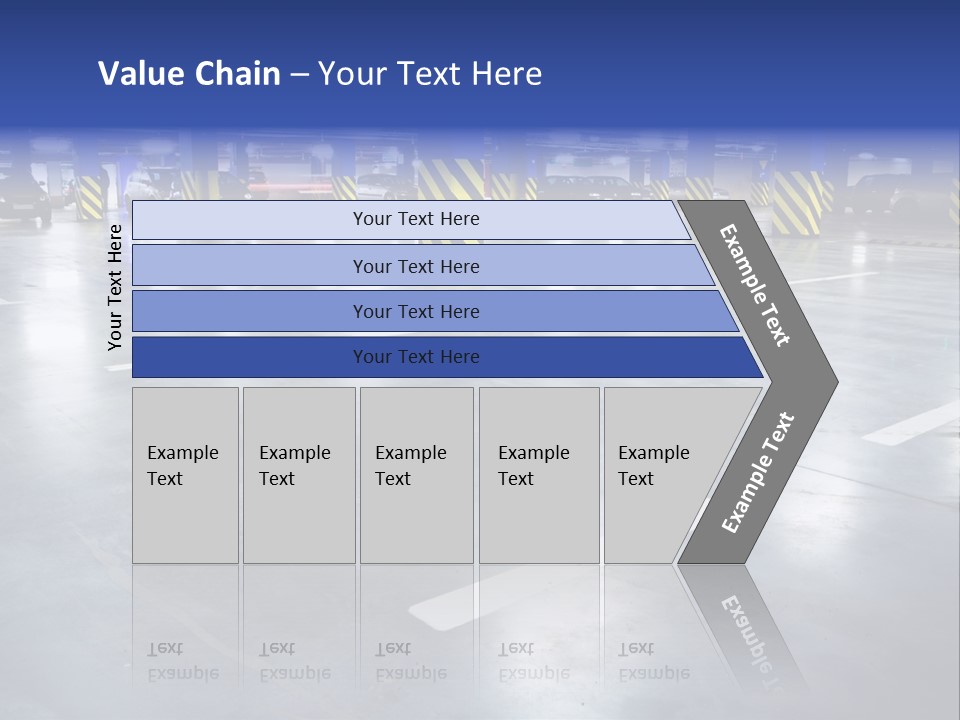 Blur Industry Building PowerPoint Template