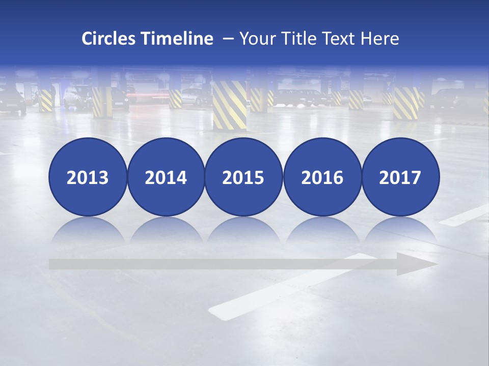 Blur Industry Building PowerPoint Template