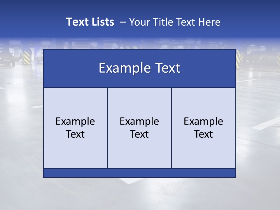 Blur Industry Building PowerPoint Template