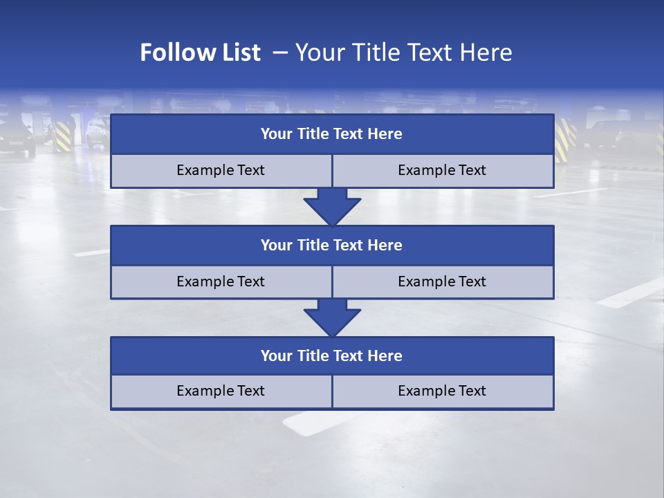 Blur Industry Building PowerPoint Template