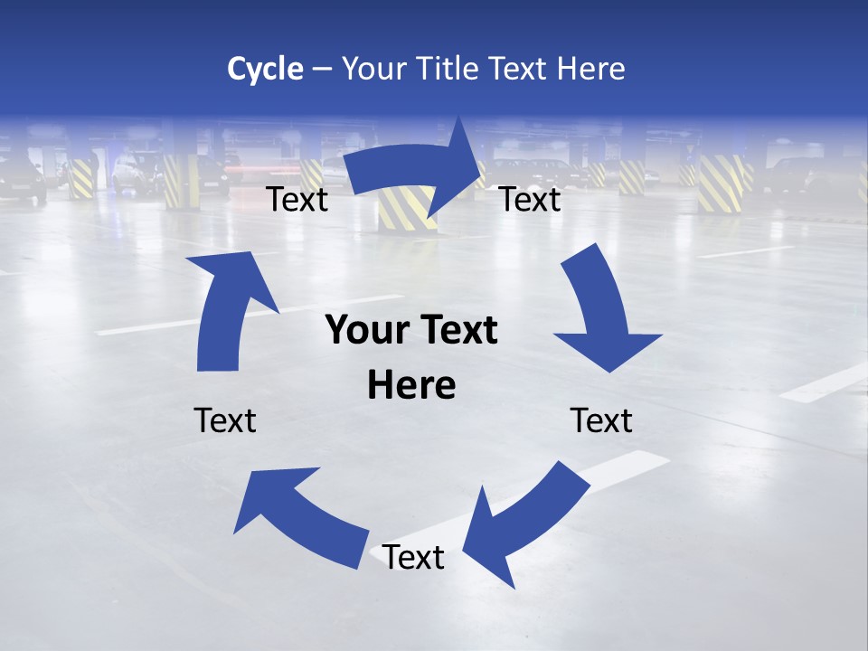 Blur Industry Building PowerPoint Template