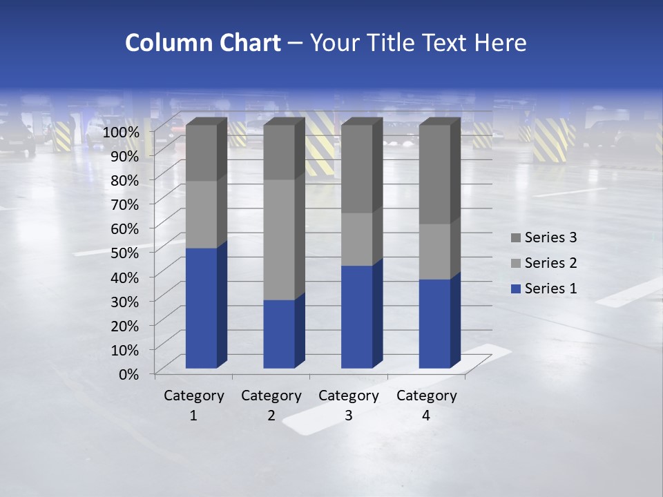 Blur Industry Building PowerPoint Template