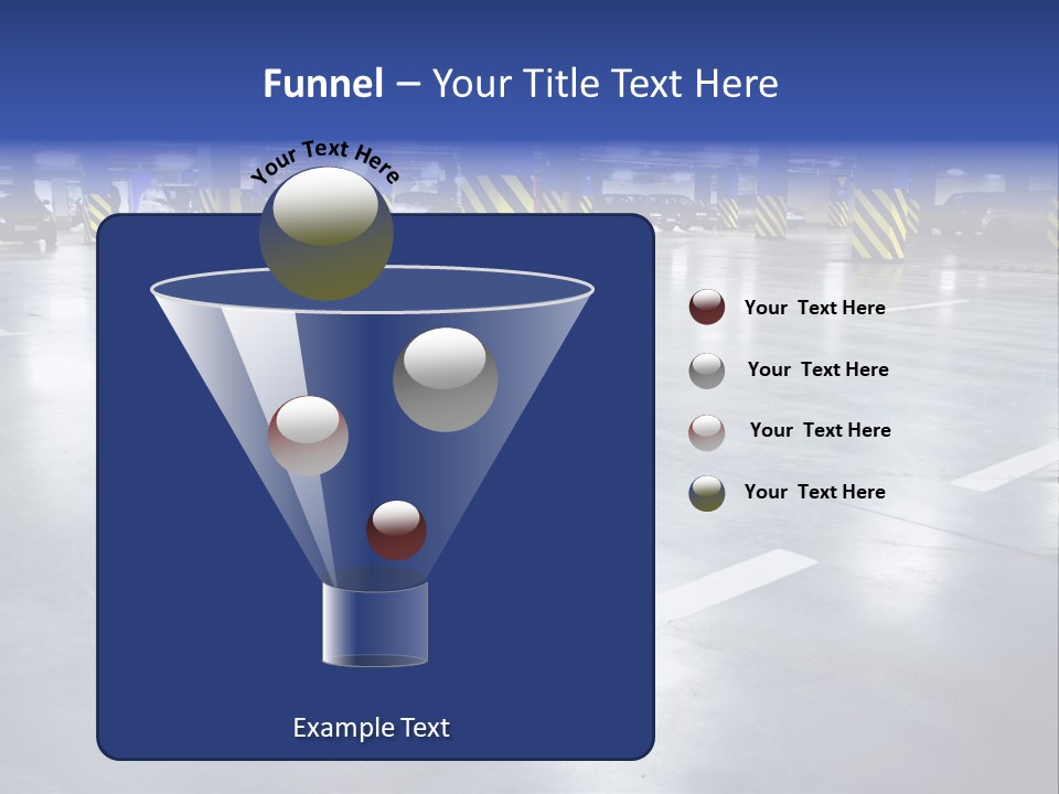Blur Industry Building PowerPoint Template