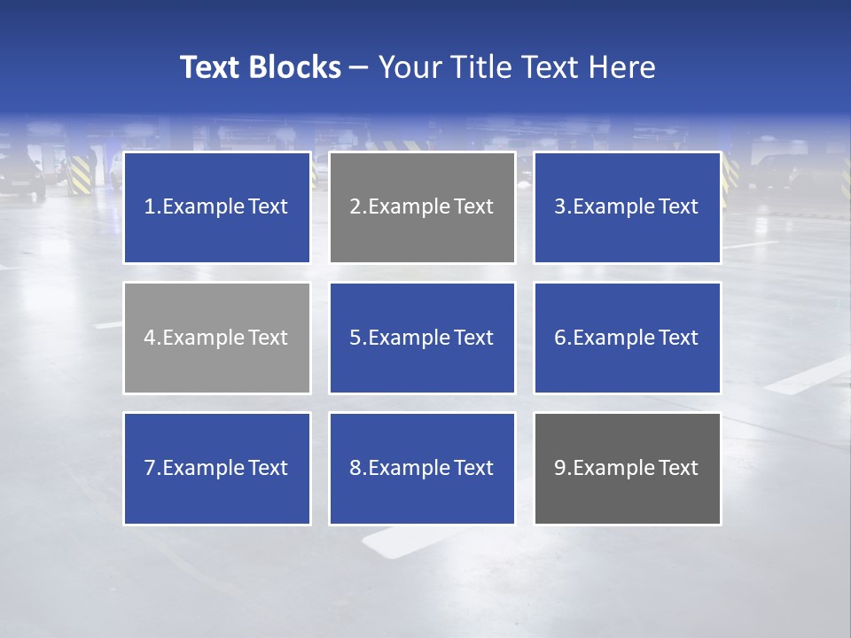 Blur Industry Building PowerPoint Template
