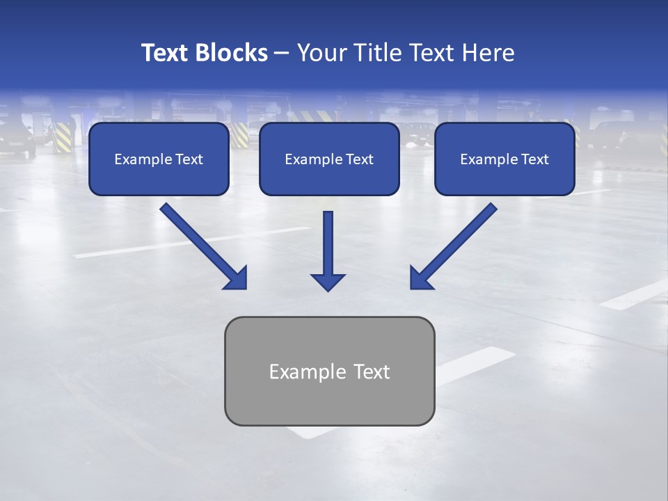 Blur Industry Building PowerPoint Template