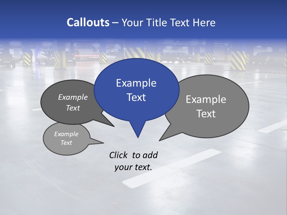 Blur Industry Building PowerPoint Template