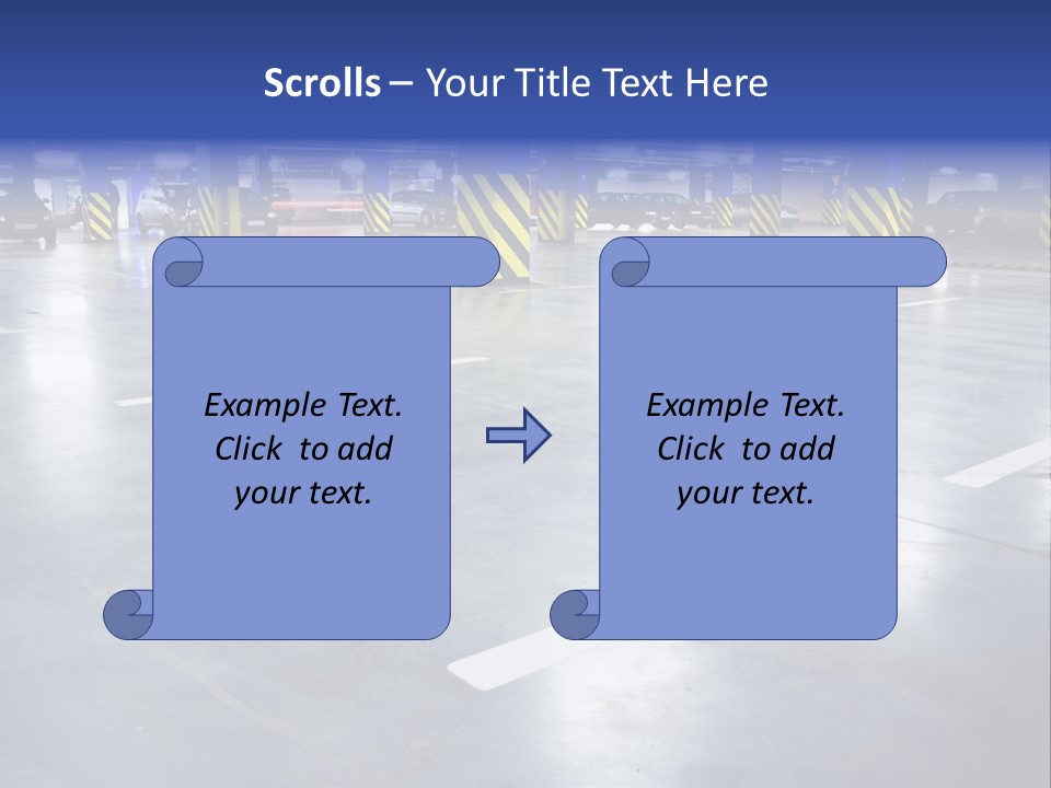 Blur Industry Building PowerPoint Template