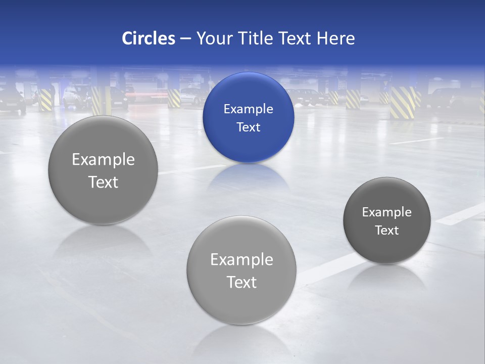Blur Industry Building PowerPoint Template