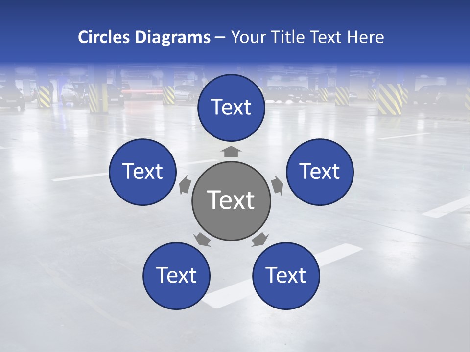 Blur Industry Building PowerPoint Template