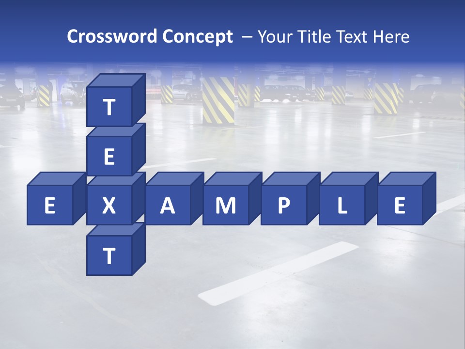 Blur Industry Building PowerPoint Template