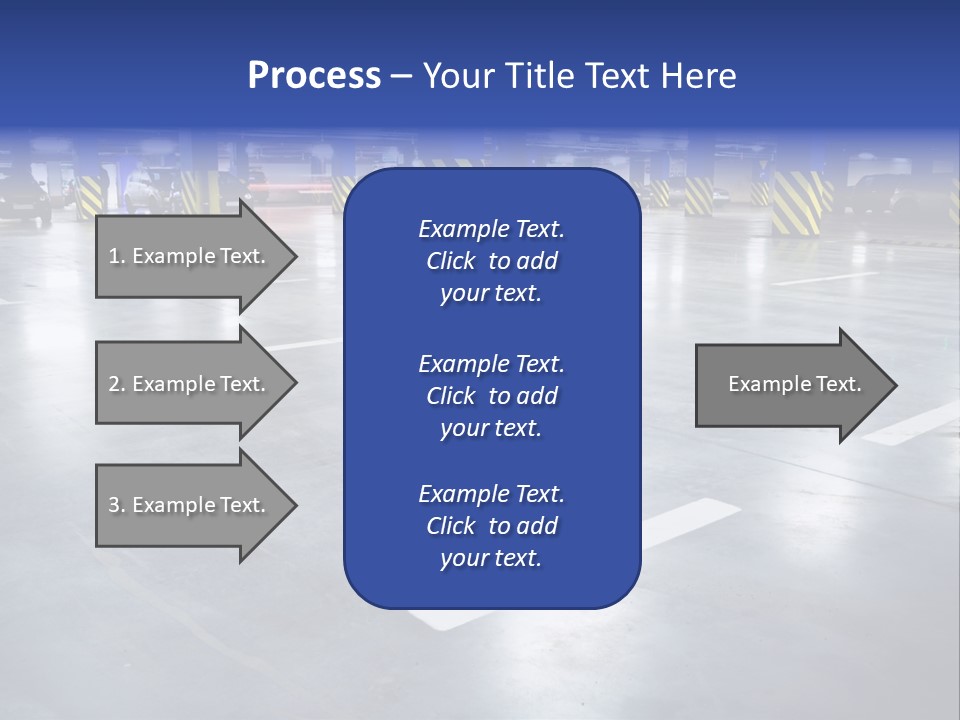 Blur Industry Building PowerPoint Template