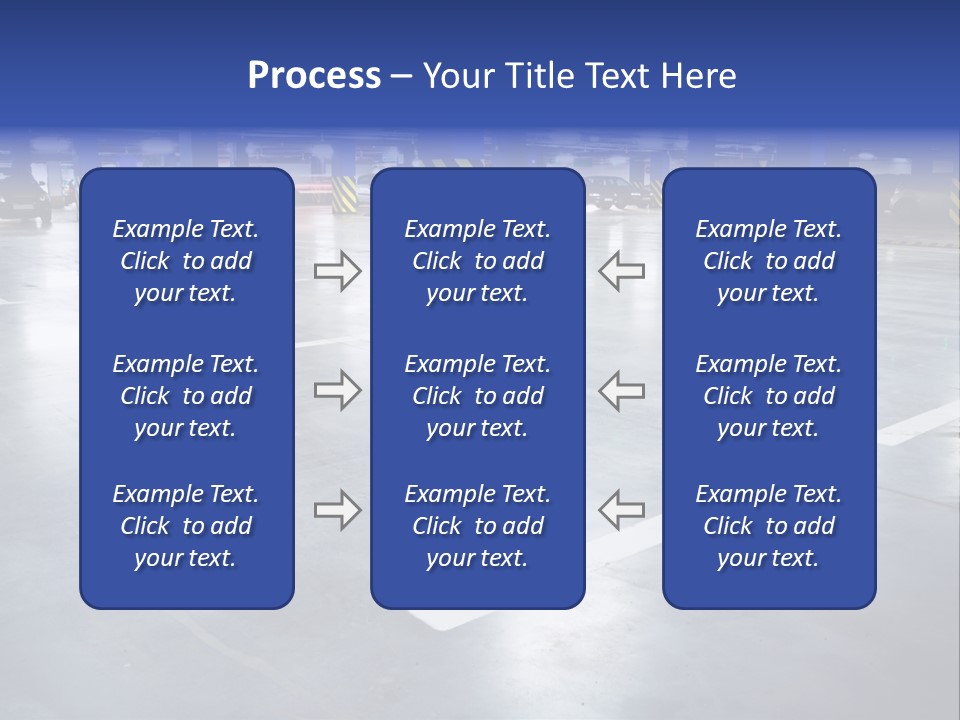 Blur Industry Building PowerPoint Template