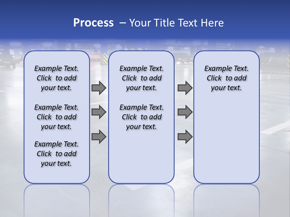 Blur Industry Building PowerPoint Template