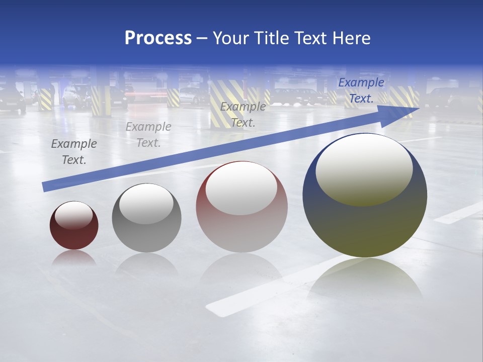 Blur Industry Building PowerPoint Template