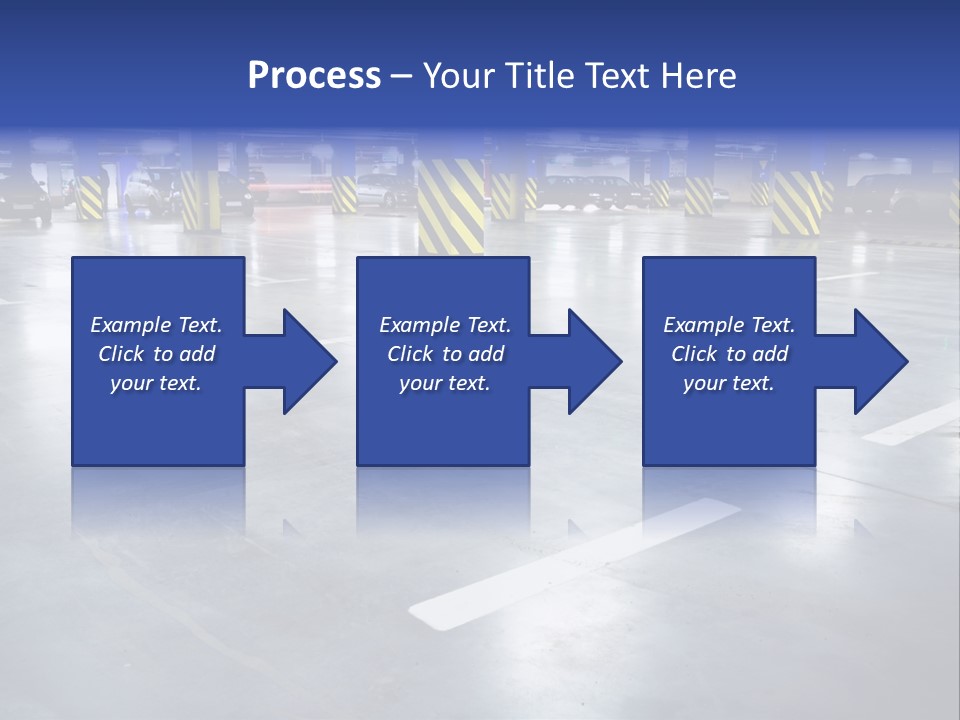 Blur Industry Building PowerPoint Template