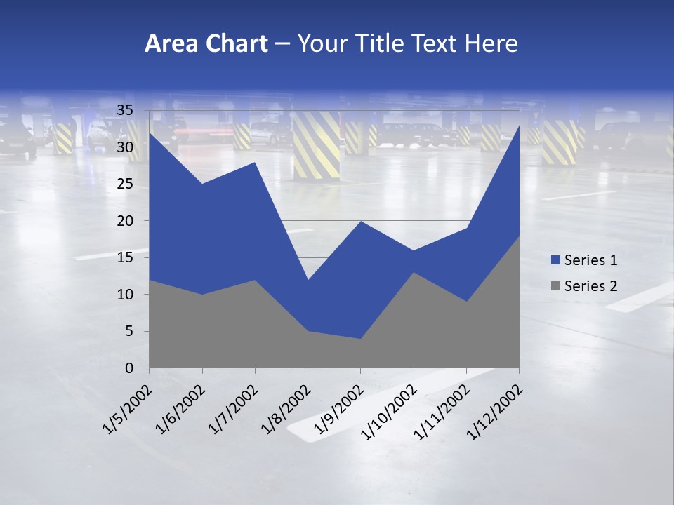 Blur Industry Building PowerPoint Template