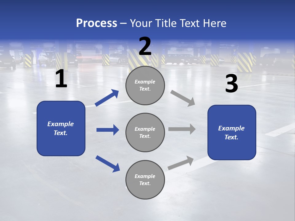 Blur Industry Building PowerPoint Template