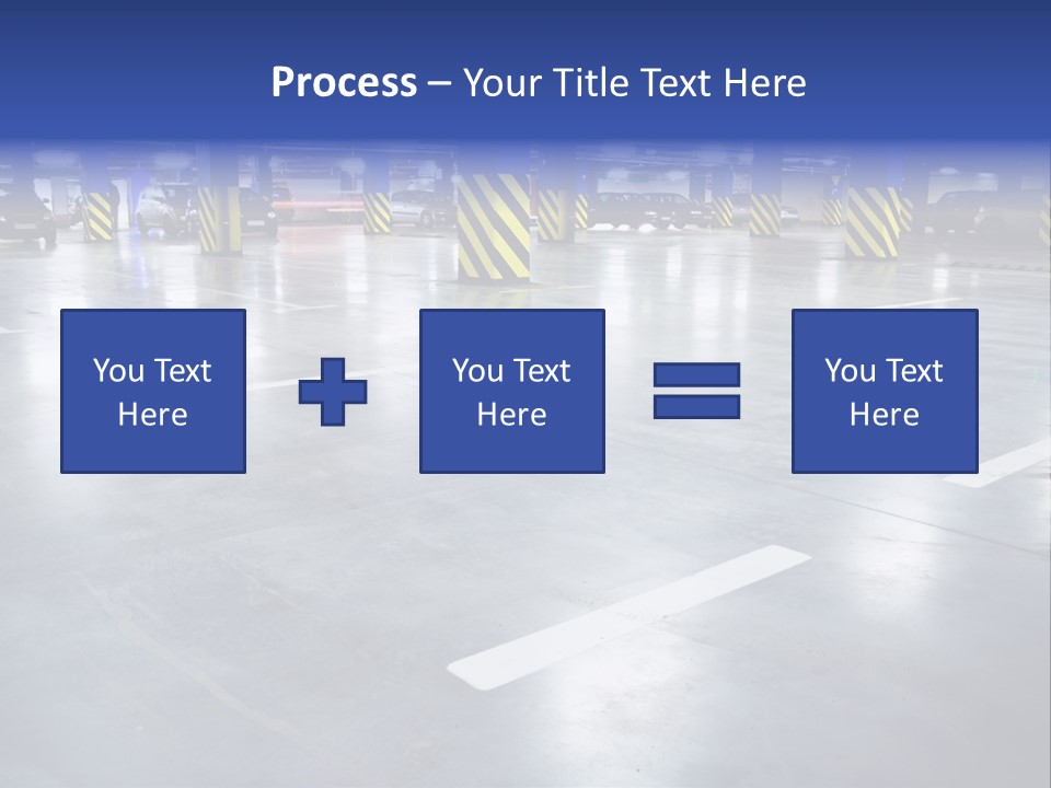 Blur Industry Building PowerPoint Template