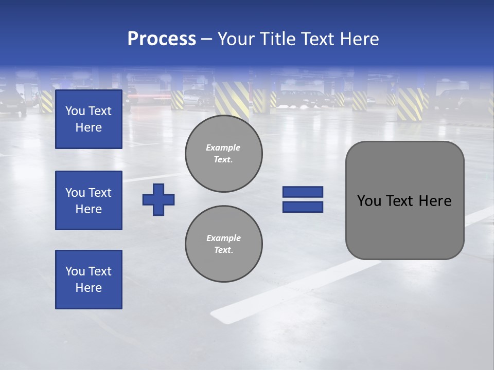 Blur Industry Building PowerPoint Template