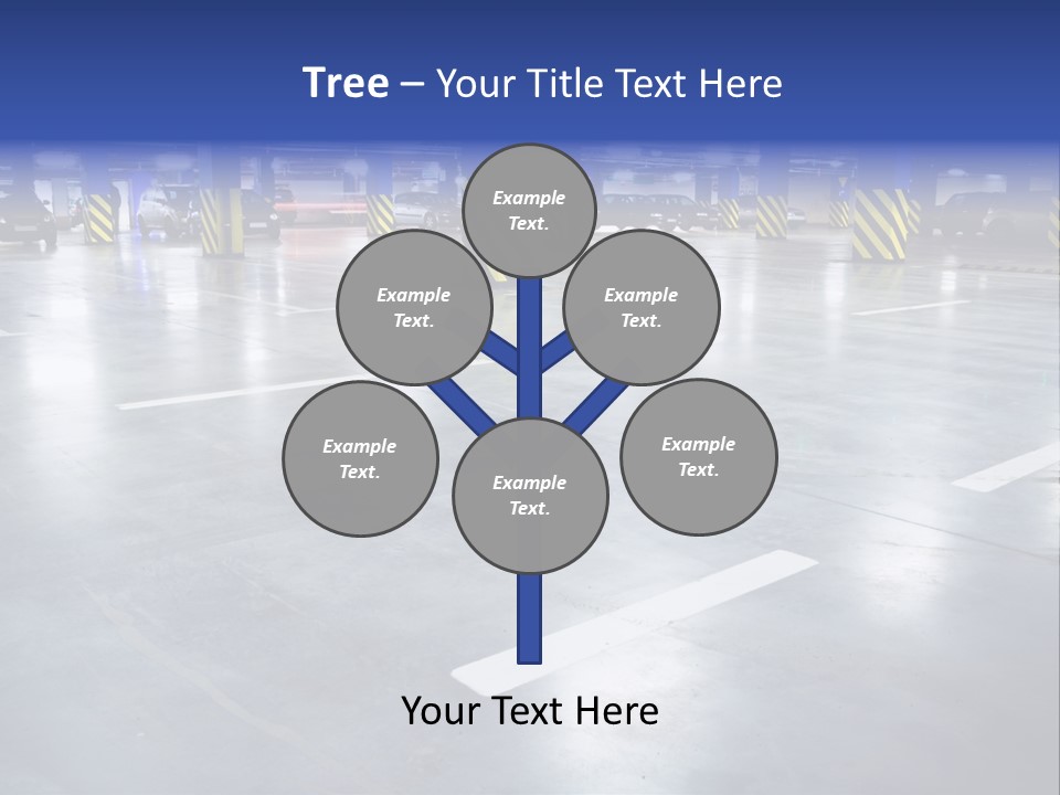 Blur Industry Building PowerPoint Template