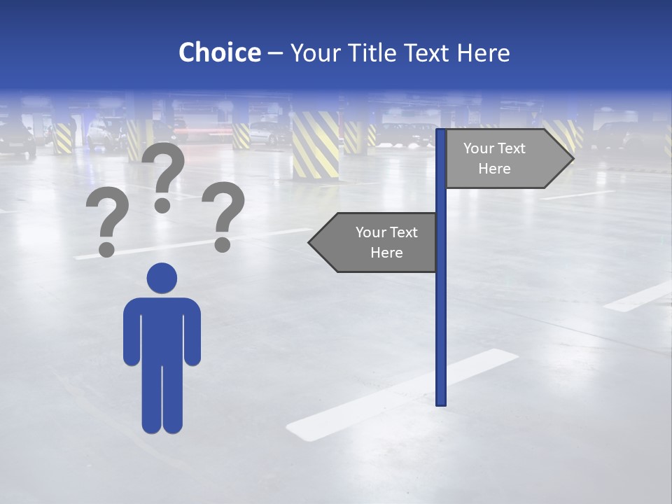 Blur Industry Building PowerPoint Template