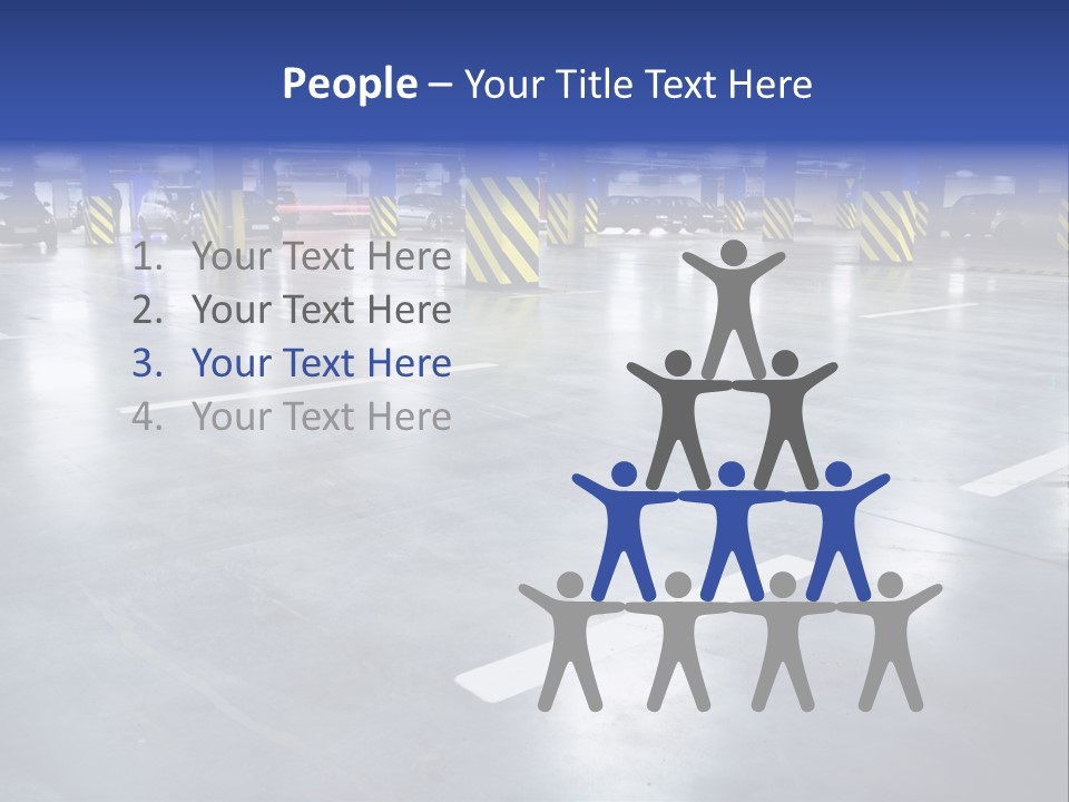 Blur Industry Building PowerPoint Template