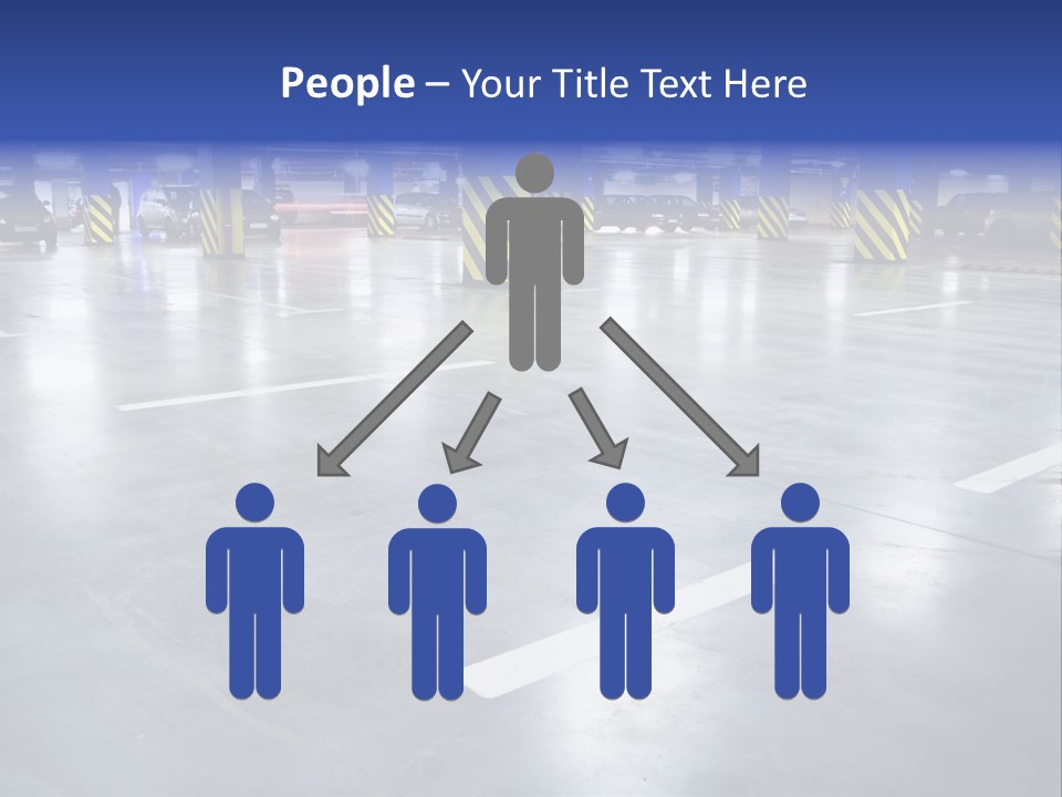 Blur Industry Building PowerPoint Template