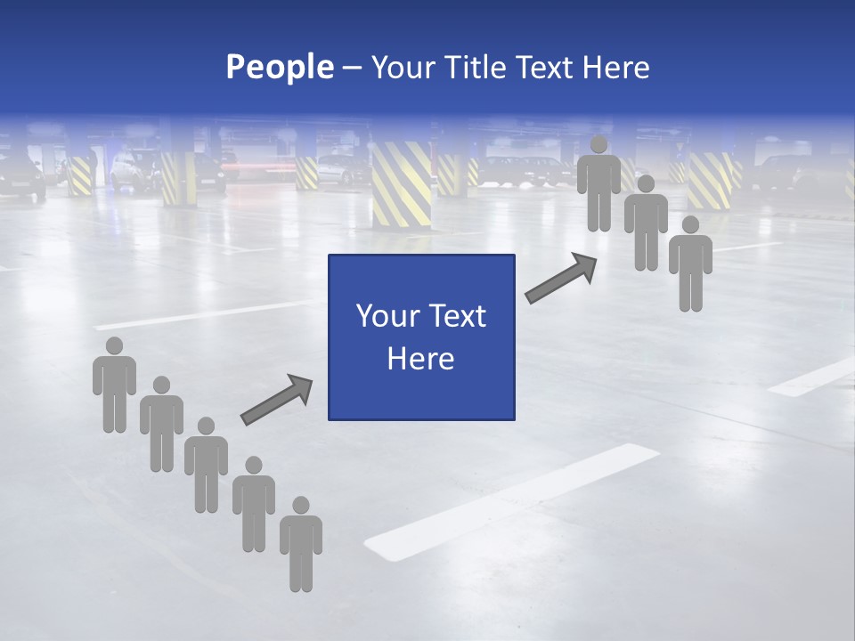 Blur Industry Building PowerPoint Template