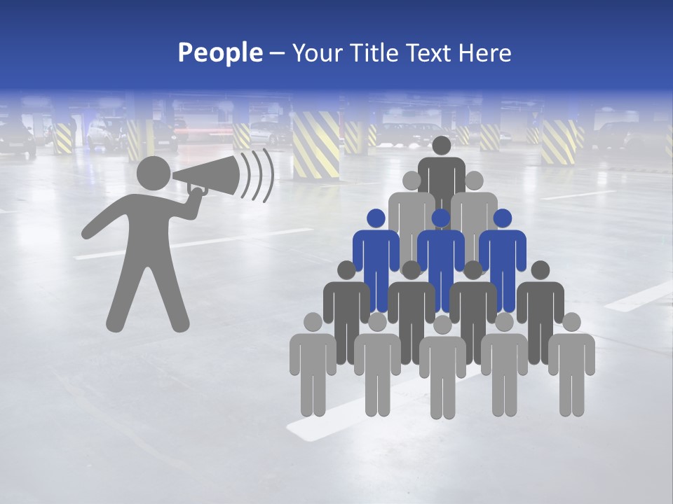 Blur Industry Building PowerPoint Template