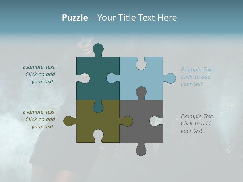 Black Gorgeous Sensual PowerPoint Template