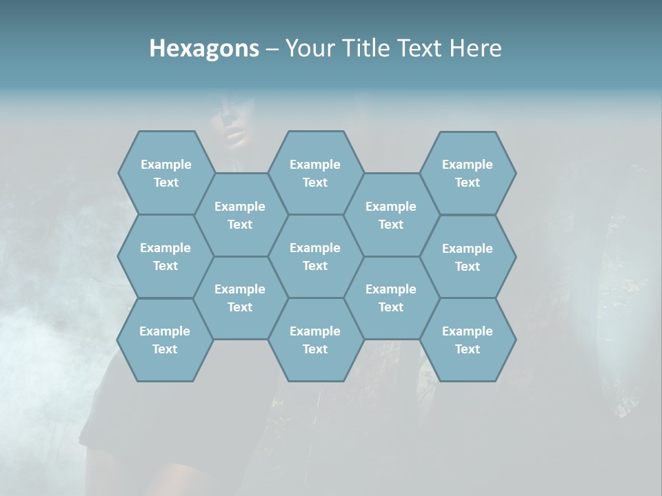 Black Gorgeous Sensual PowerPoint Template