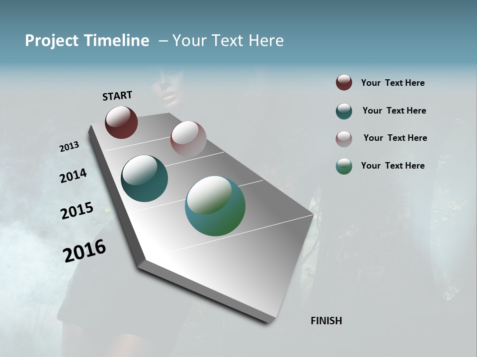 Black Gorgeous Sensual PowerPoint Template