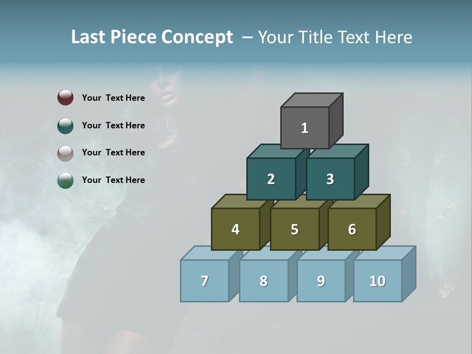 Black Gorgeous Sensual PowerPoint Template