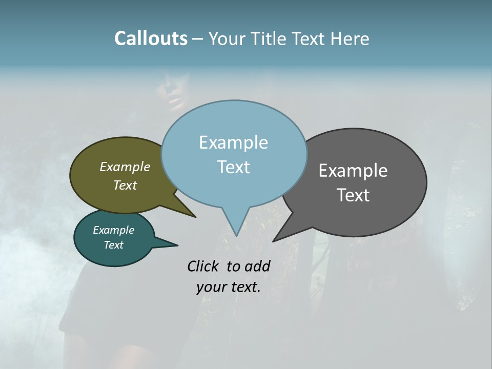 Black Gorgeous Sensual PowerPoint Template