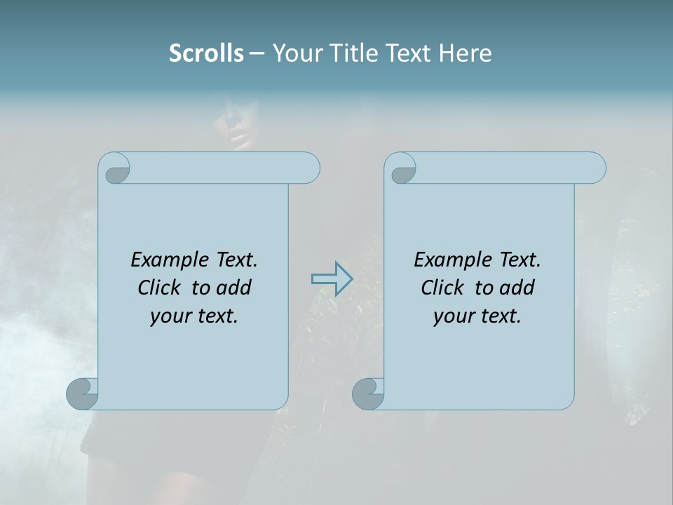 Black Gorgeous Sensual PowerPoint Template