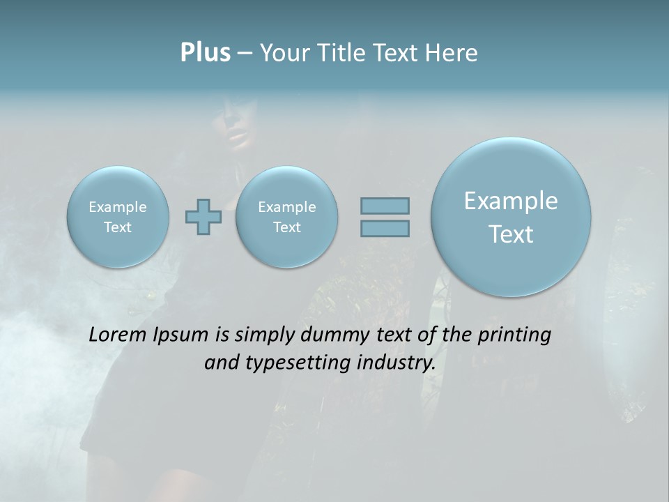 Black Gorgeous Sensual PowerPoint Template