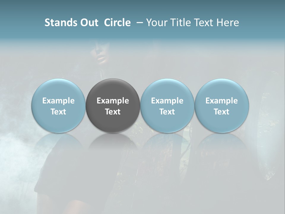 Black Gorgeous Sensual PowerPoint Template