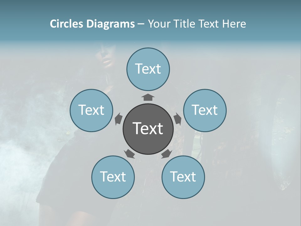 Black Gorgeous Sensual PowerPoint Template