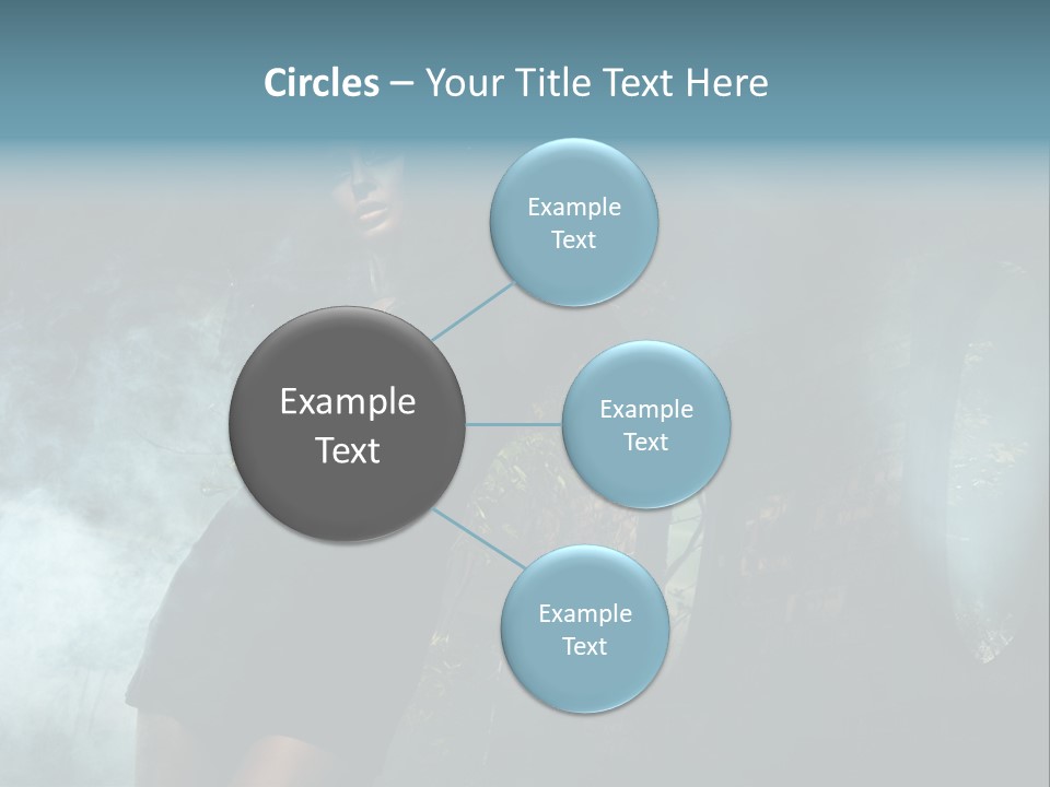 Black Gorgeous Sensual PowerPoint Template