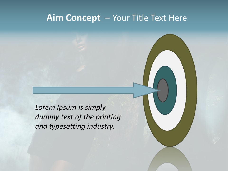 Black Gorgeous Sensual PowerPoint Template