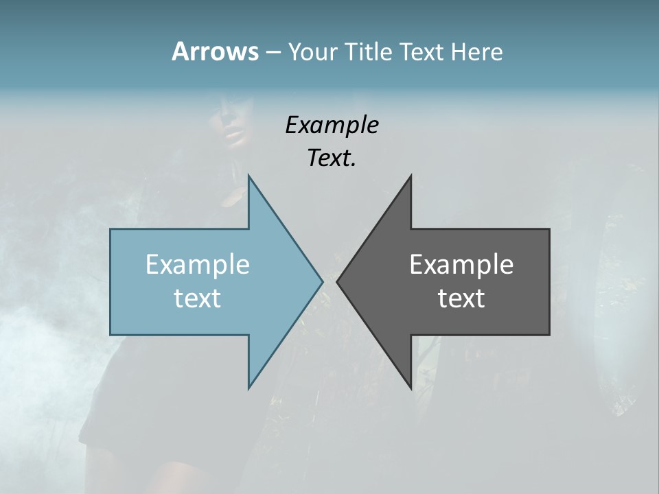 Black Gorgeous Sensual PowerPoint Template