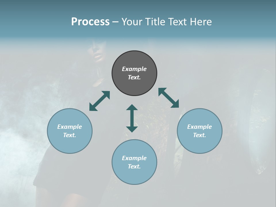 Black Gorgeous Sensual PowerPoint Template