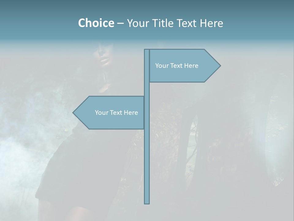 Black Gorgeous Sensual PowerPoint Template