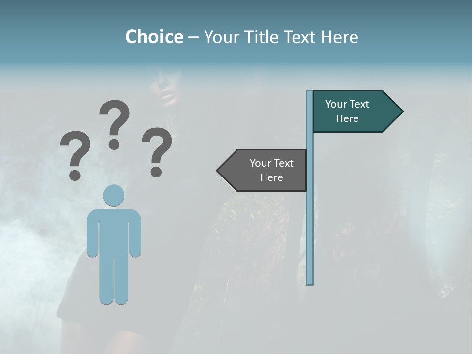 Black Gorgeous Sensual PowerPoint Template